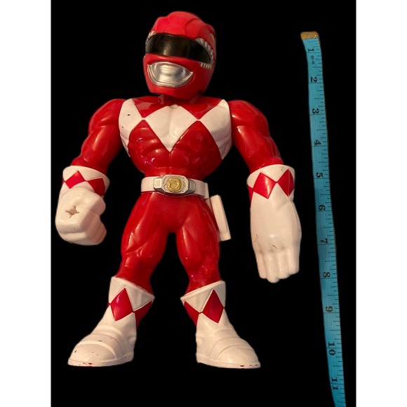 Hasbro Playskool Heroes Mega Mighties Red Power Ranger 10" Figure (Loose) - Picture 3 of 3